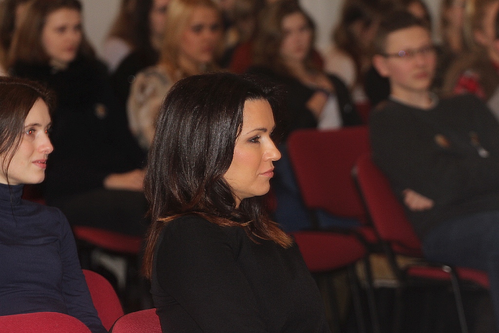 Beata Tadla spotkała się z uczniami legnickich liceów