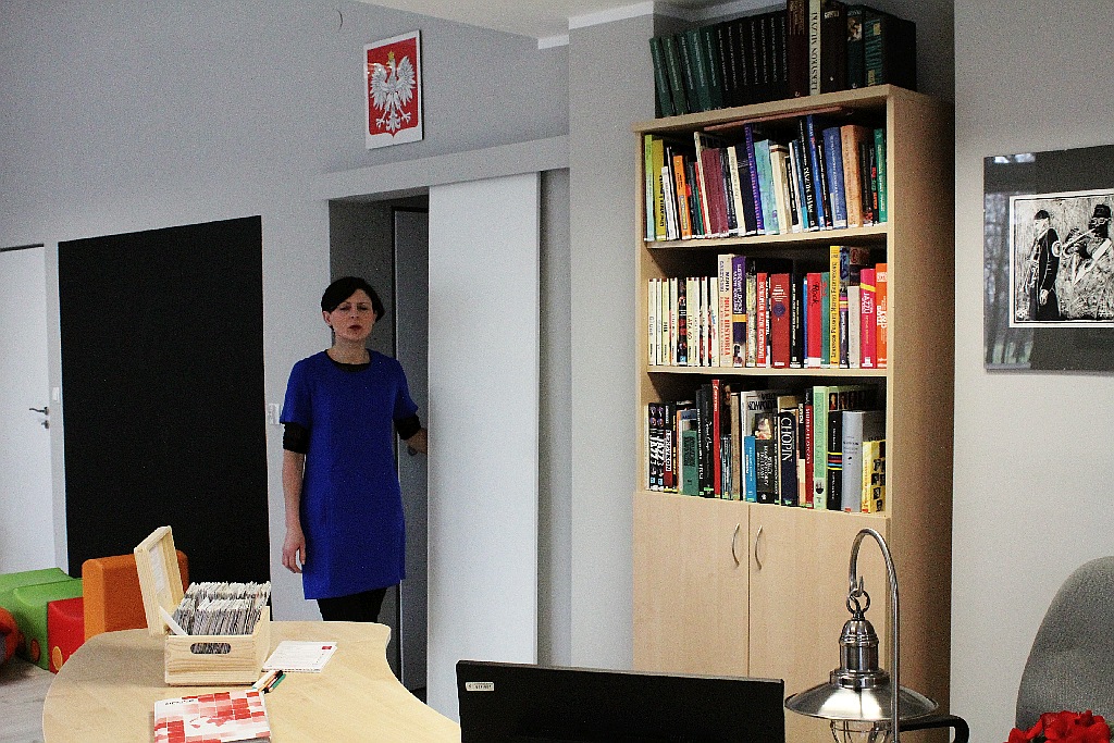 Biblioteka muzyczna po przeprowadzce na Mickiewicza