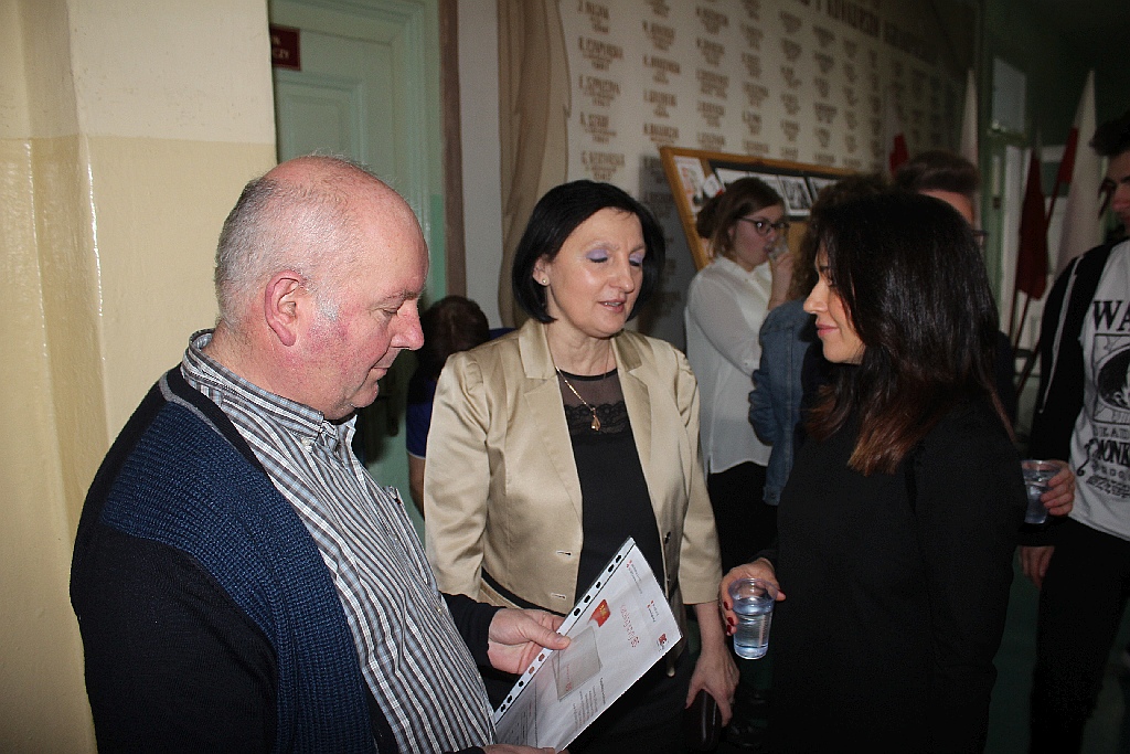Beata Tadla spotkała się z uczniami legnickich liceów