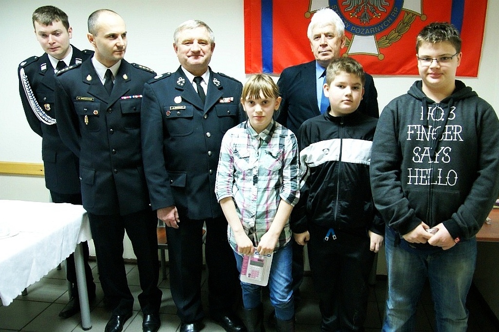 Uczniowie z Kunic rywalizowali w konkursie pożarniczym