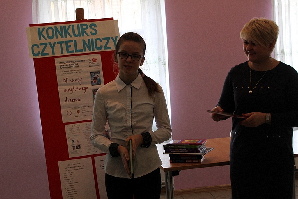 W Legnickim Polu odbył się konkurs czytelniczy dla uczniów