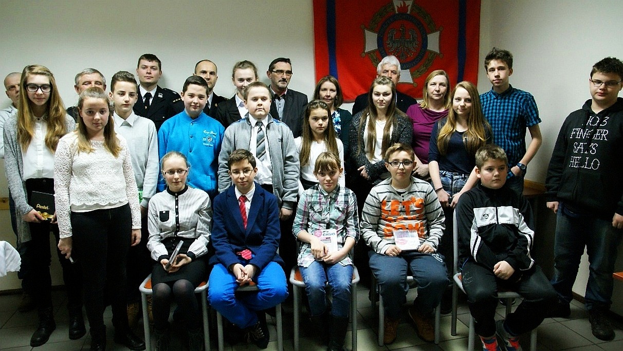 Uczniowie z Kunic rywalizowali w konkursie pożarniczym