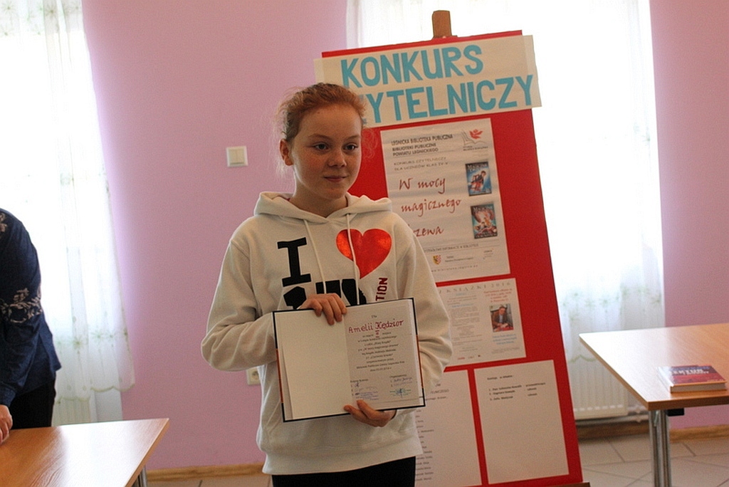 W Legnickim Polu odbył się konkurs czytelniczy dla uczniów