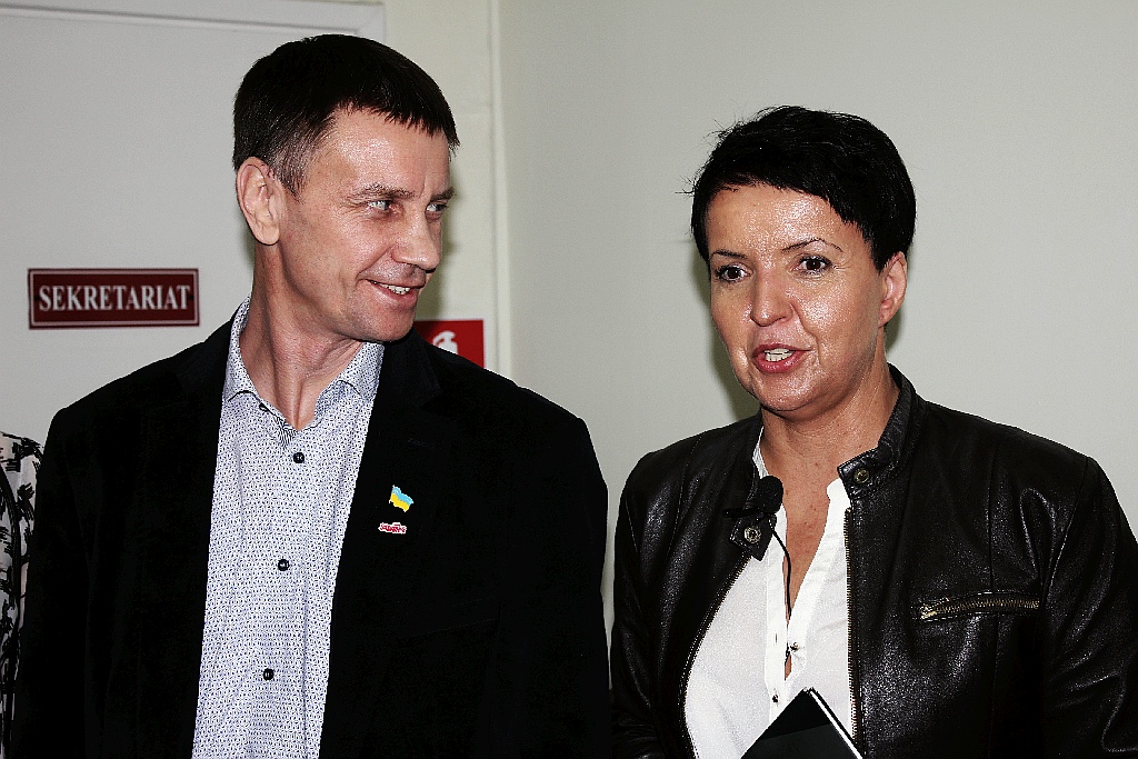 Igor Szarapow spotkał się w legnickiej bibliotece z legniczanami