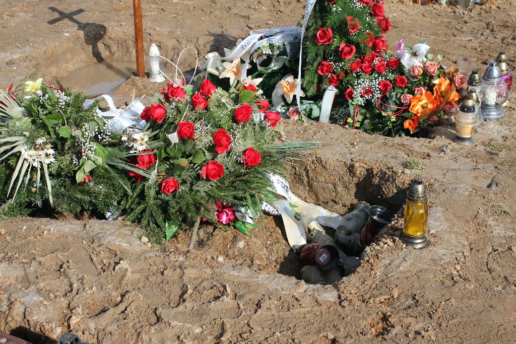 Problem z grobami na nowym cmentarzu miejskim w Jaszkowie