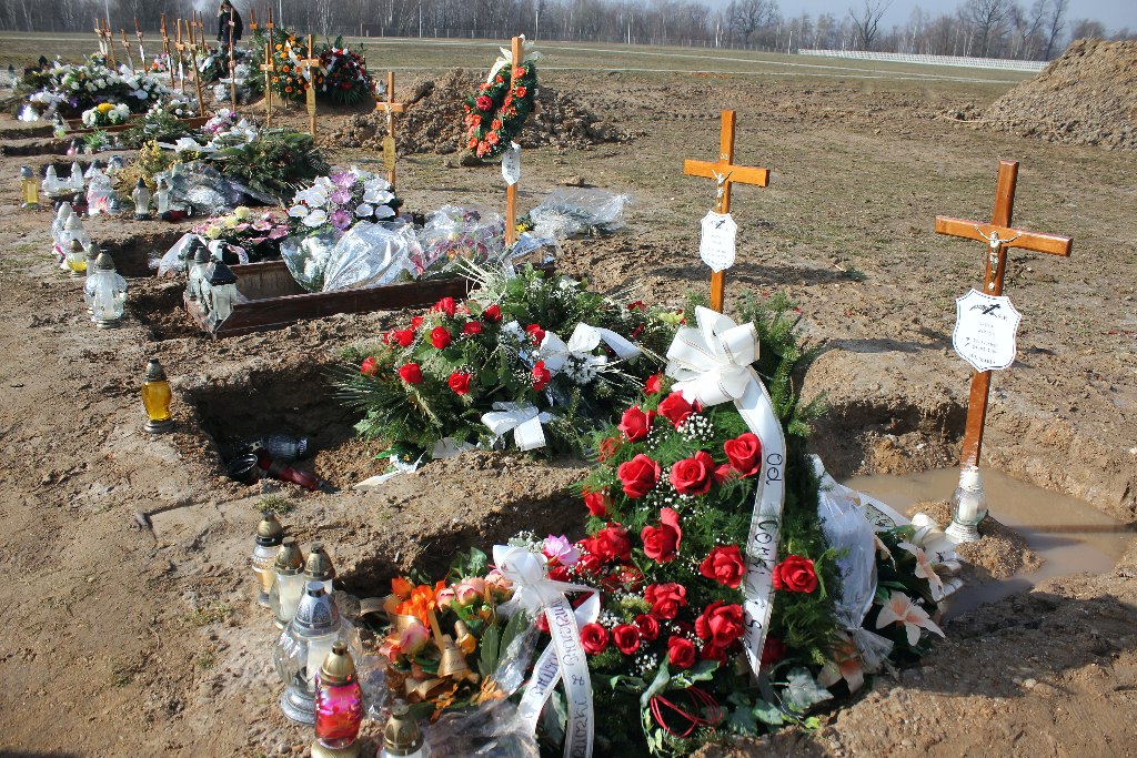 Problem z grobami na nowym cmentarzu miejskim w Jaszkowie