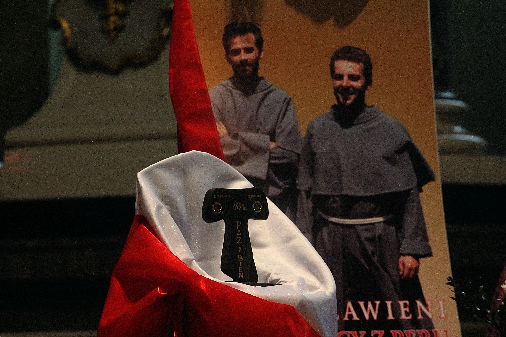 Relikwie ojców Zbigniewa i Michała w kościele świętego Jana