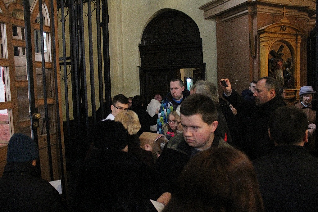 Relikwie ojców Zbigniewa i Michała w kościele świętego Jana