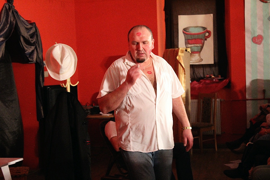 Mieszkanki Koskowic obejrzały męski występ z okazji Dnia Kobiet