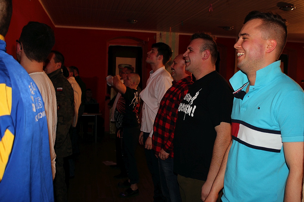 Mieszkanki Koskowic obejrzały męski występ z okazji Dnia Kobiet