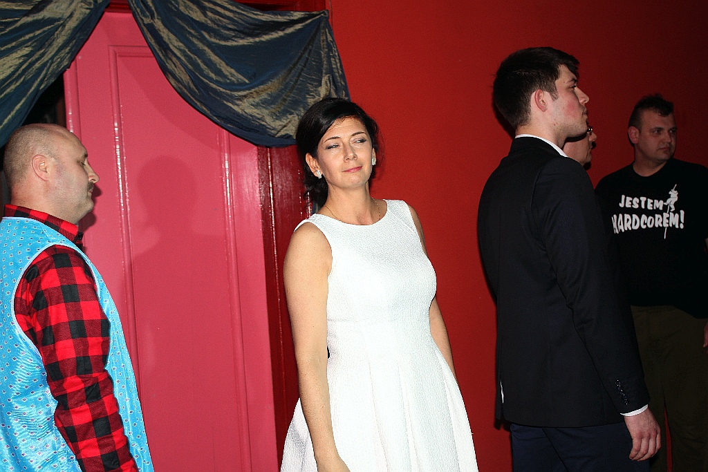 Mieszkanki Koskowic obejrzały męski występ z okazji Dnia Kobiet