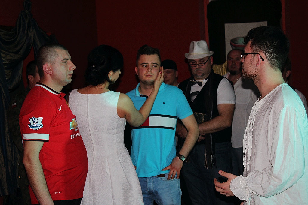 Mieszkanki Koskowic obejrzały męski występ z okazji Dnia Kobiet