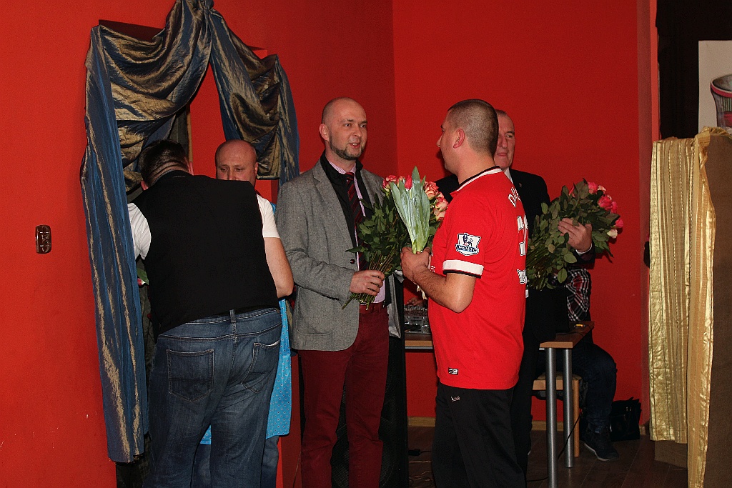 Mieszkanki Koskowic obejrzały męski występ z okazji Dnia Kobiet