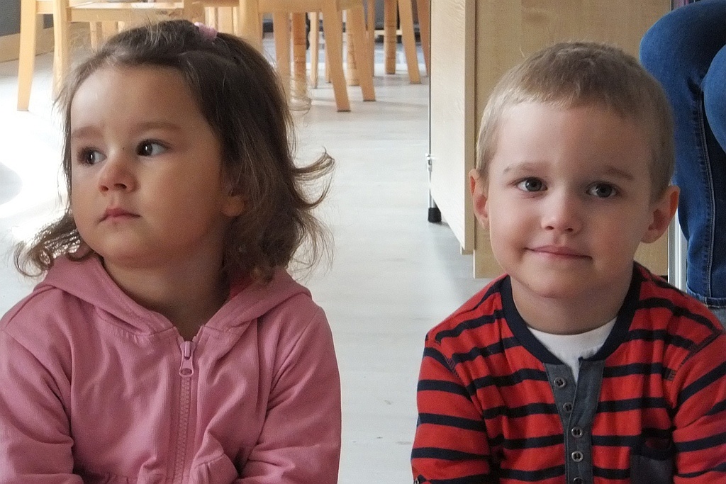 Dzieci z przedszkola Moja Bajka zwiedziły bibliotekę muzyczną