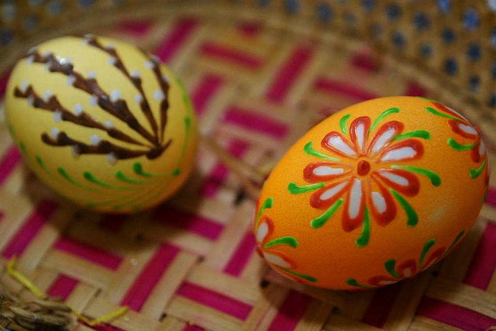 Wielkanocne malowanie jajek odbyło się w Jaśkowicach Legnickich