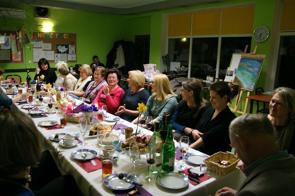 Mieszkanki Szczytnik Małych świętowały Dzień Kobiet