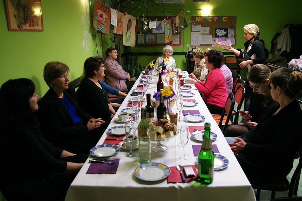 Mieszkanki Szczytnik Małych świętowały Dzień Kobiet