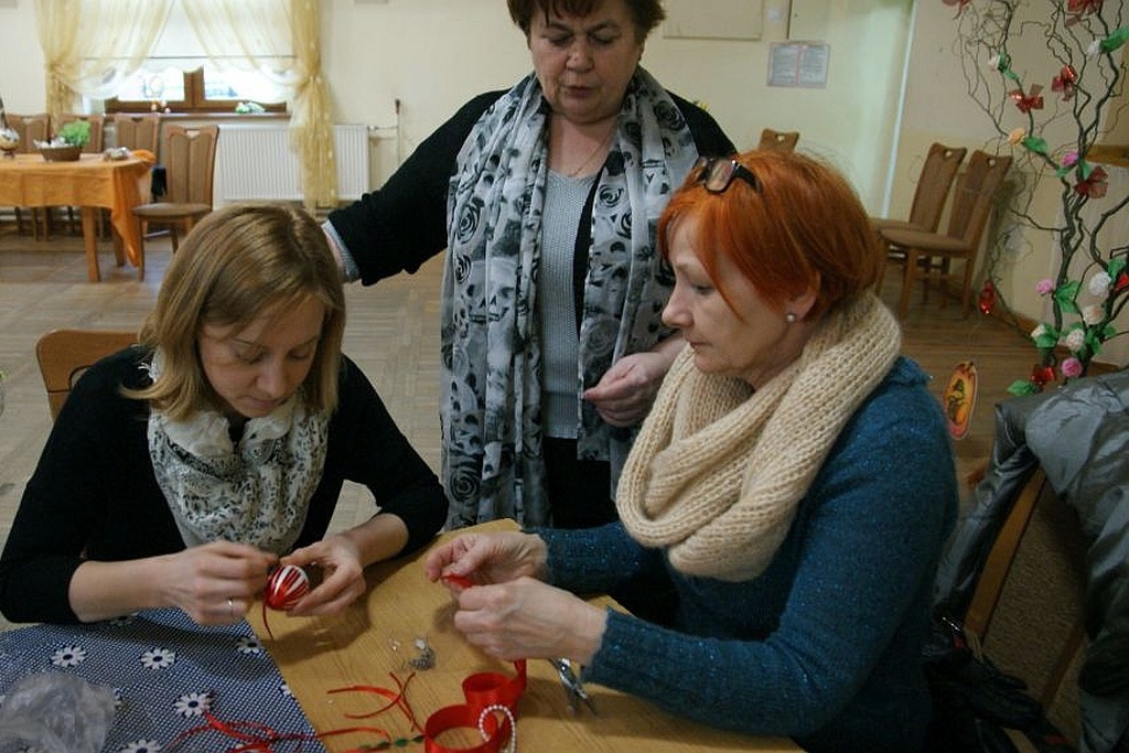 Wielkanocne malowanie jajek odbyło się w Jaśkowicach Legnickich