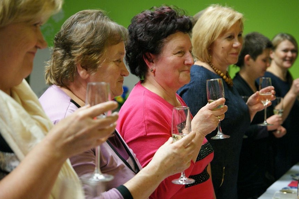 Mieszkanki Szczytnik Małych świętowały Dzień Kobiet