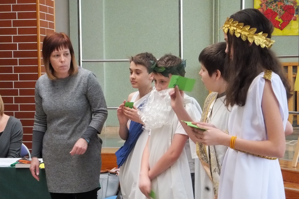 W „dwudziestce” odbył się Szkolny Konkurs Mitologiczny