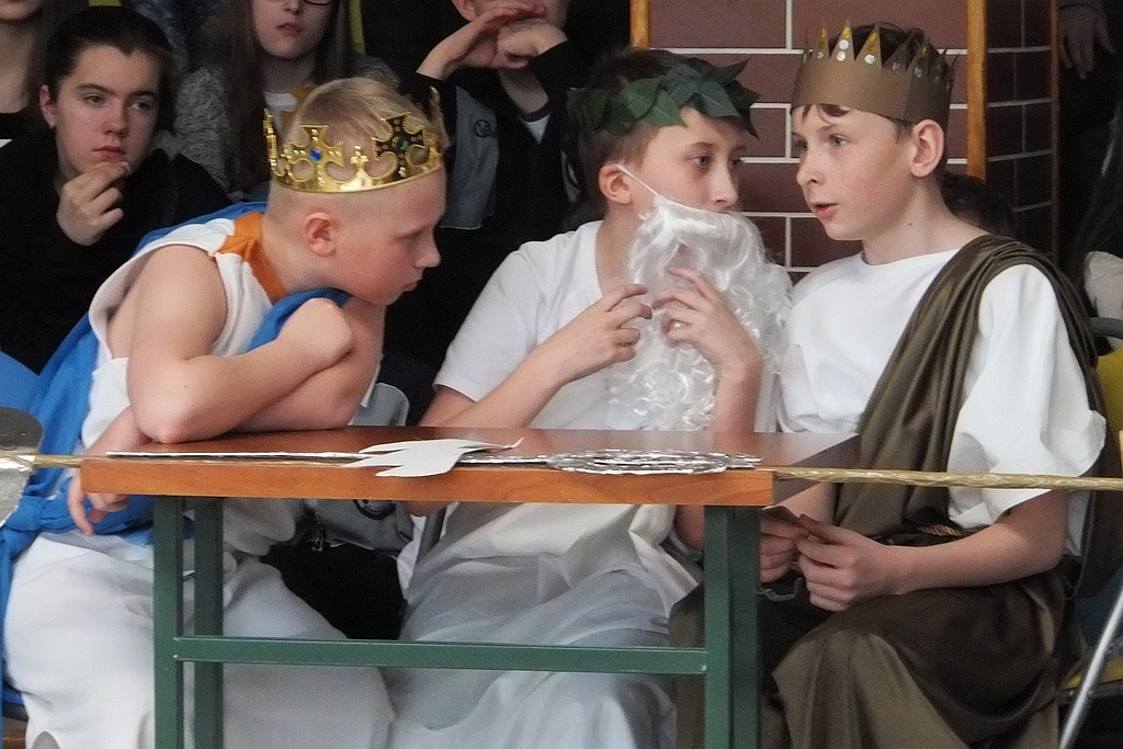 W „dwudziestce” odbył się Szkolny Konkurs Mitologiczny