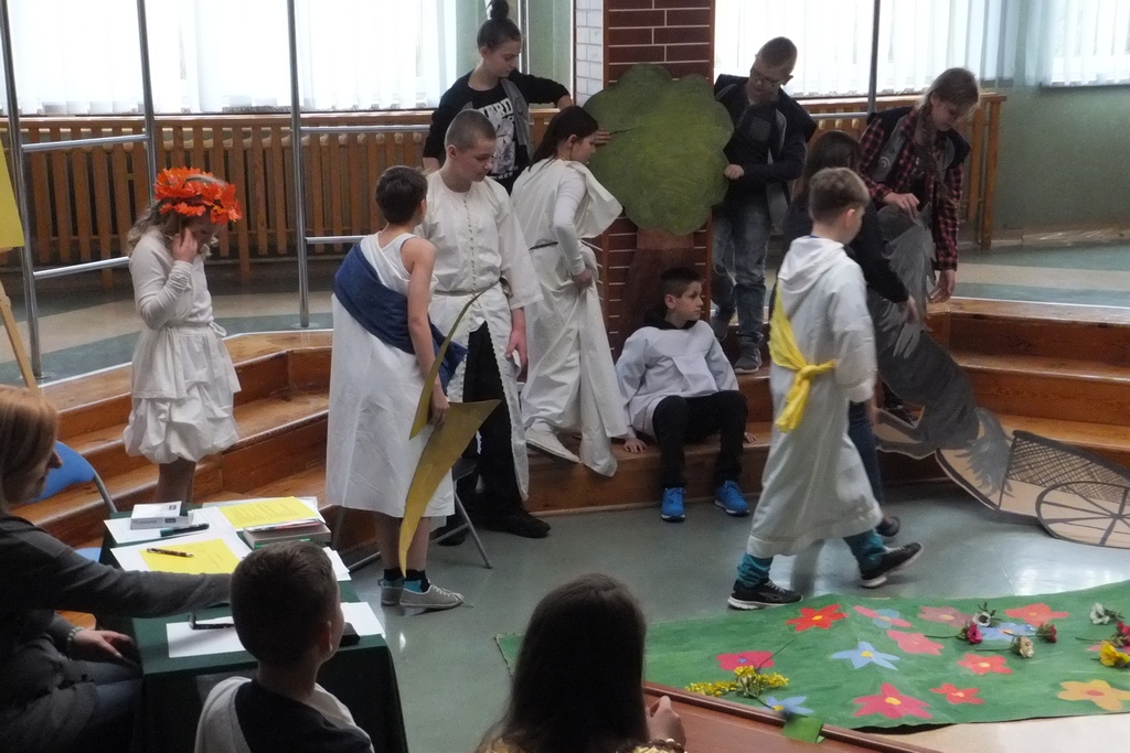 W „dwudziestce” odbył się Szkolny Konkurs Mitologiczny