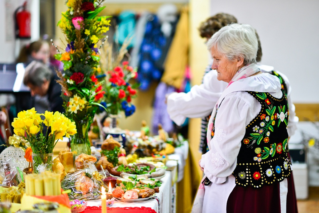 W Pawlikowicach odbył się kiermasz wielkanocny gminy Chojnów