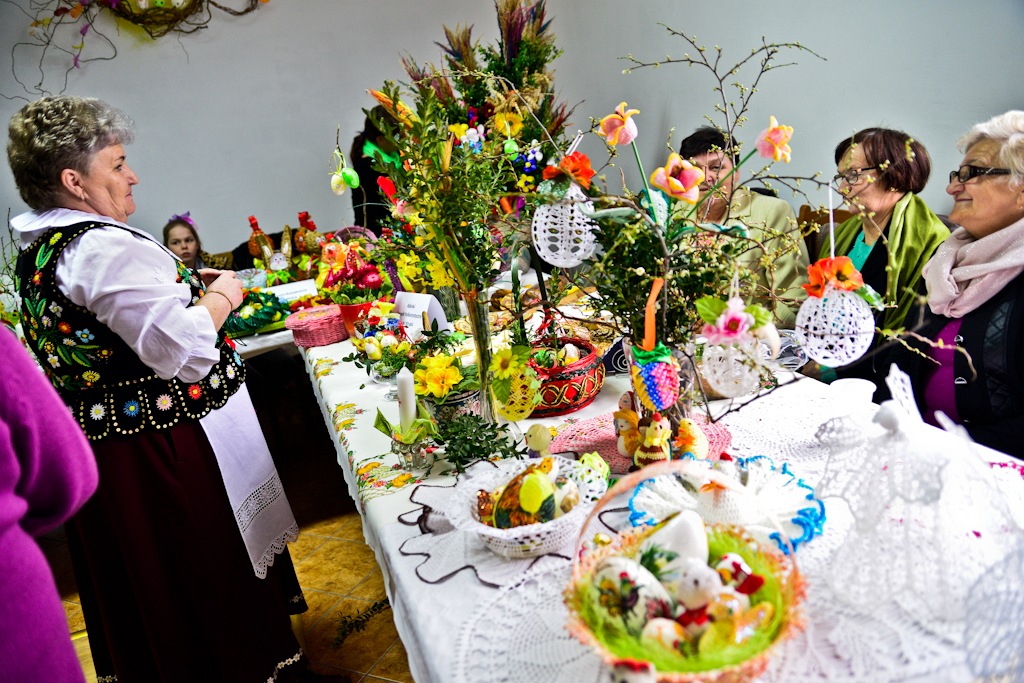 W Pawlikowicach odbył się kiermasz wielkanocny gminy Chojnów