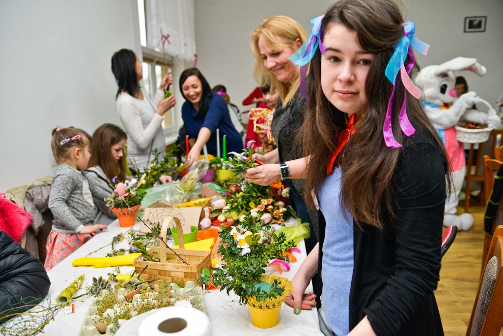 W Pawlikowicach odbył się kiermasz wielkanocny gminy Chojnów