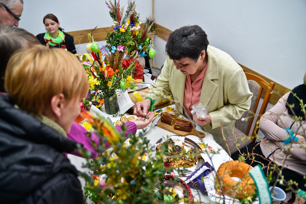 W Pawlikowicach odbył się kiermasz wielkanocny gminy Chojnów