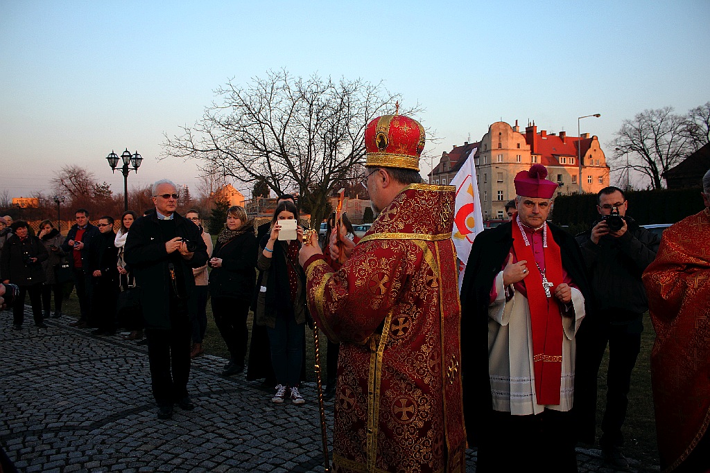 Krzyż i ikona - symbole Światowych Dni Młodzieży w Legnicy