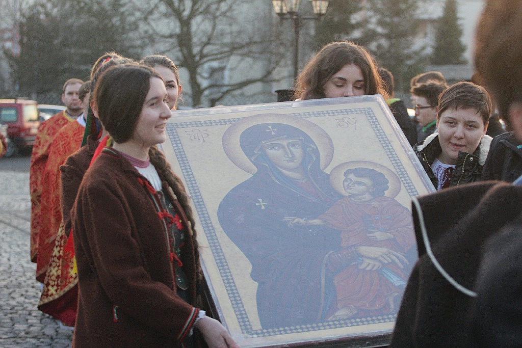 Krzyż i ikona - symbole Światowych Dni Młodzieży w Legnicy