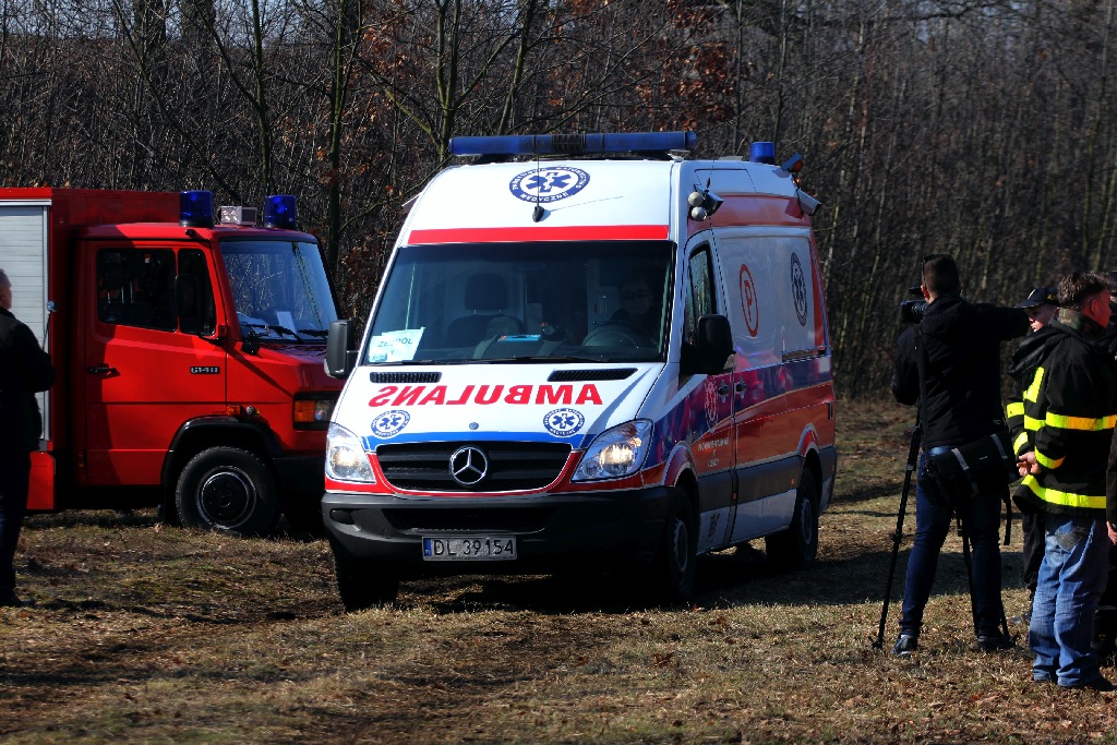 Usuwanie skutków katastrofy kolejowej ćwiczyli  strażacy
