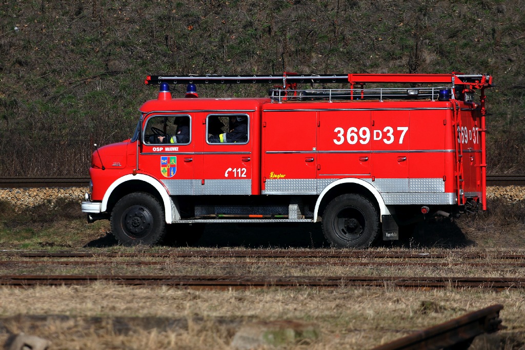 Usuwanie skutków katastrofy kolejowej ćwiczyli  strażacy