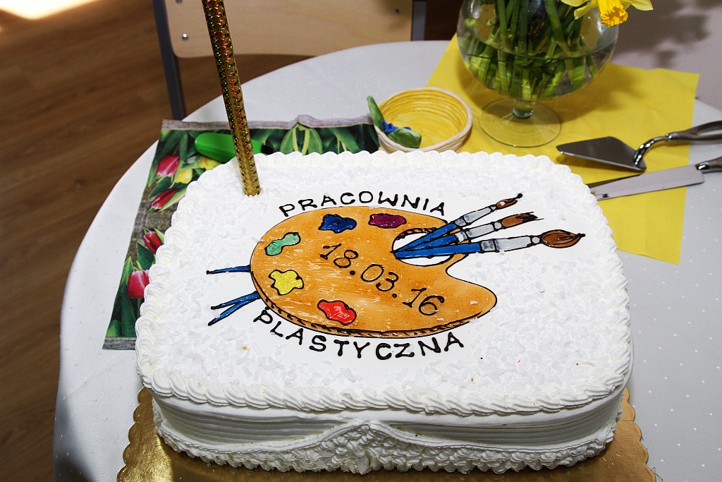 Dwieście tysięcy złotych kosztował remont sali plastycznej