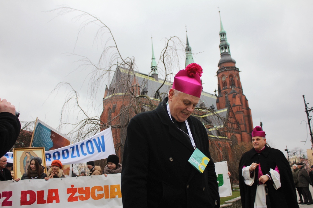 Blisko tysiąć osób przeszło ulicami miasta w Marszu dla życia