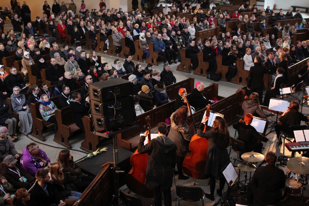 Koncert Ogłaszamy Miłosierdzie na zakończenie Marszu dla życia