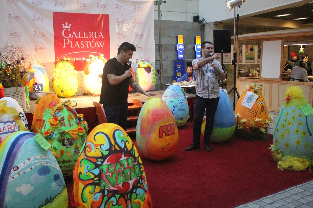 W Galerii Piastów odbyła się licytacja ręcznie zdobionych jaj