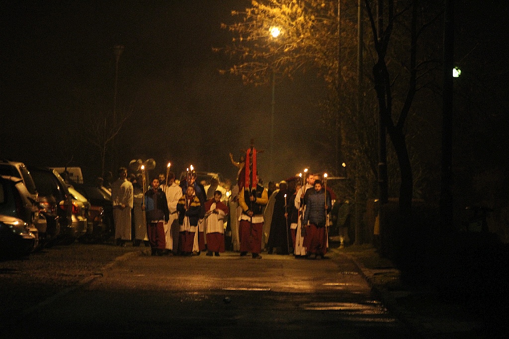 Liturgia Wigilii Paschalnej z procesją rezurekcyjną