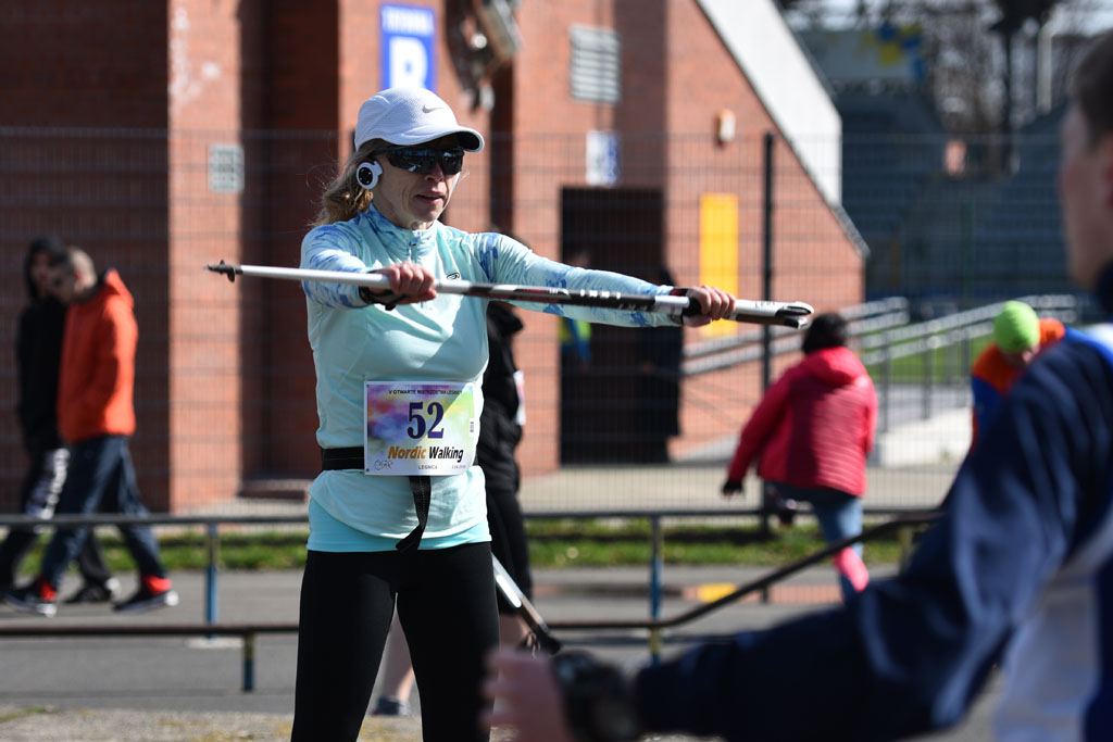 W parku odbyły się mistrzostwa Legnicy w nordic walking