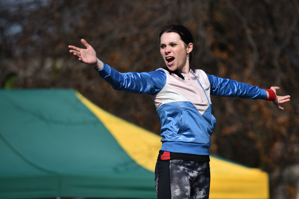 W parku odbyły się mistrzostwa Legnicy w nordic walking