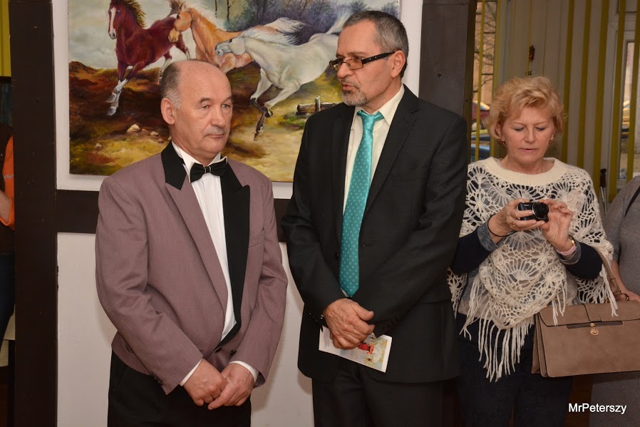 W Atrium wystawiono obrazy Wincentego Mariana Żekiecia