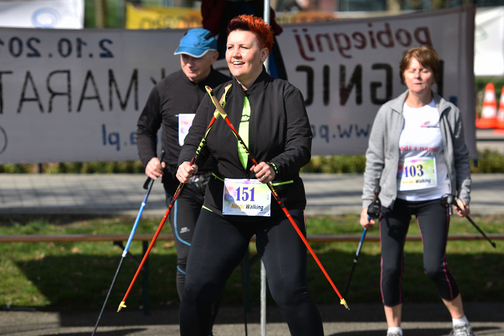 W parku odbyły się mistrzostwa Legnicy w nordic walking