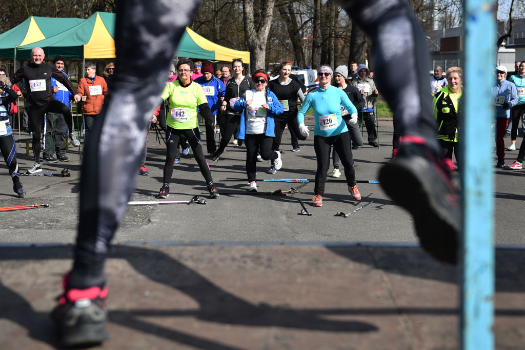 W parku odbyły się mistrzostwa Legnicy w nordic walking