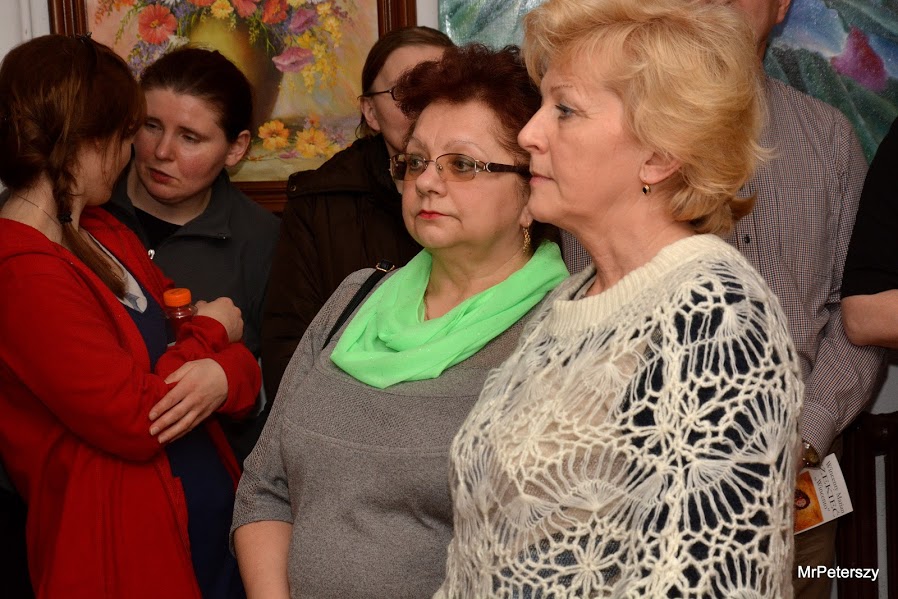 W Atrium wystawiono obrazy Wincentego Mariana Żekiecia