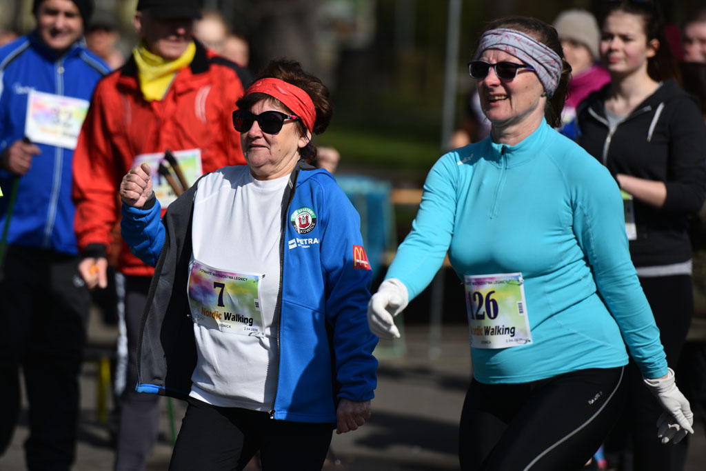 W parku odbyły się mistrzostwa Legnicy w nordic walking