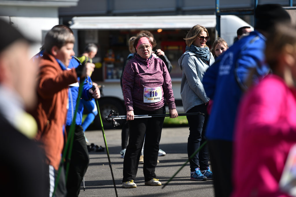 W parku odbyły się mistrzostwa Legnicy w nordic walking