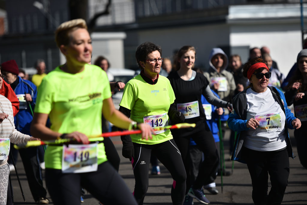 W parku odbyły się mistrzostwa Legnicy w nordic walking