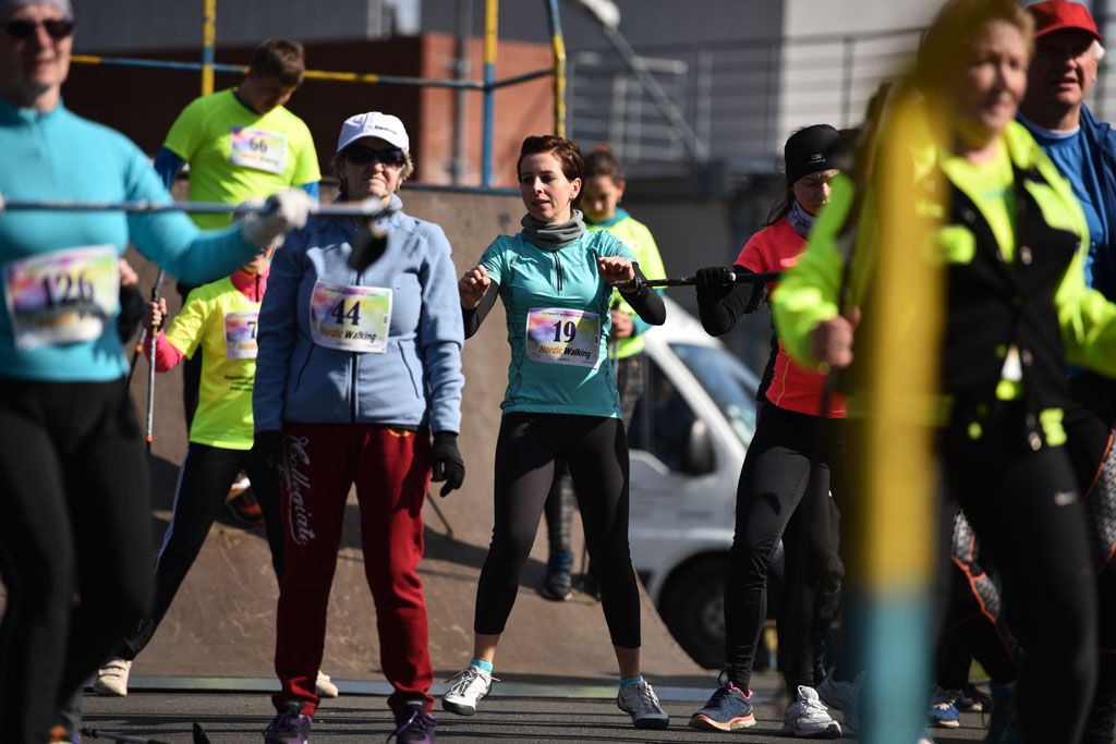 W parku odbyły się mistrzostwa Legnicy w nordic walking