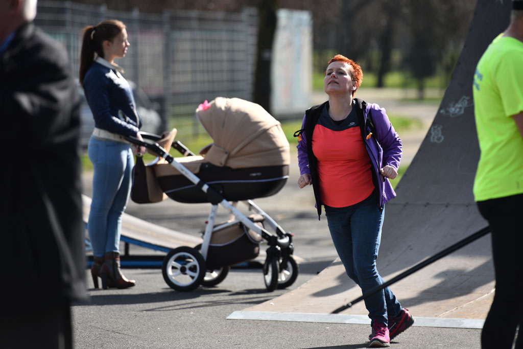 W parku odbyły się mistrzostwa Legnicy w nordic walking